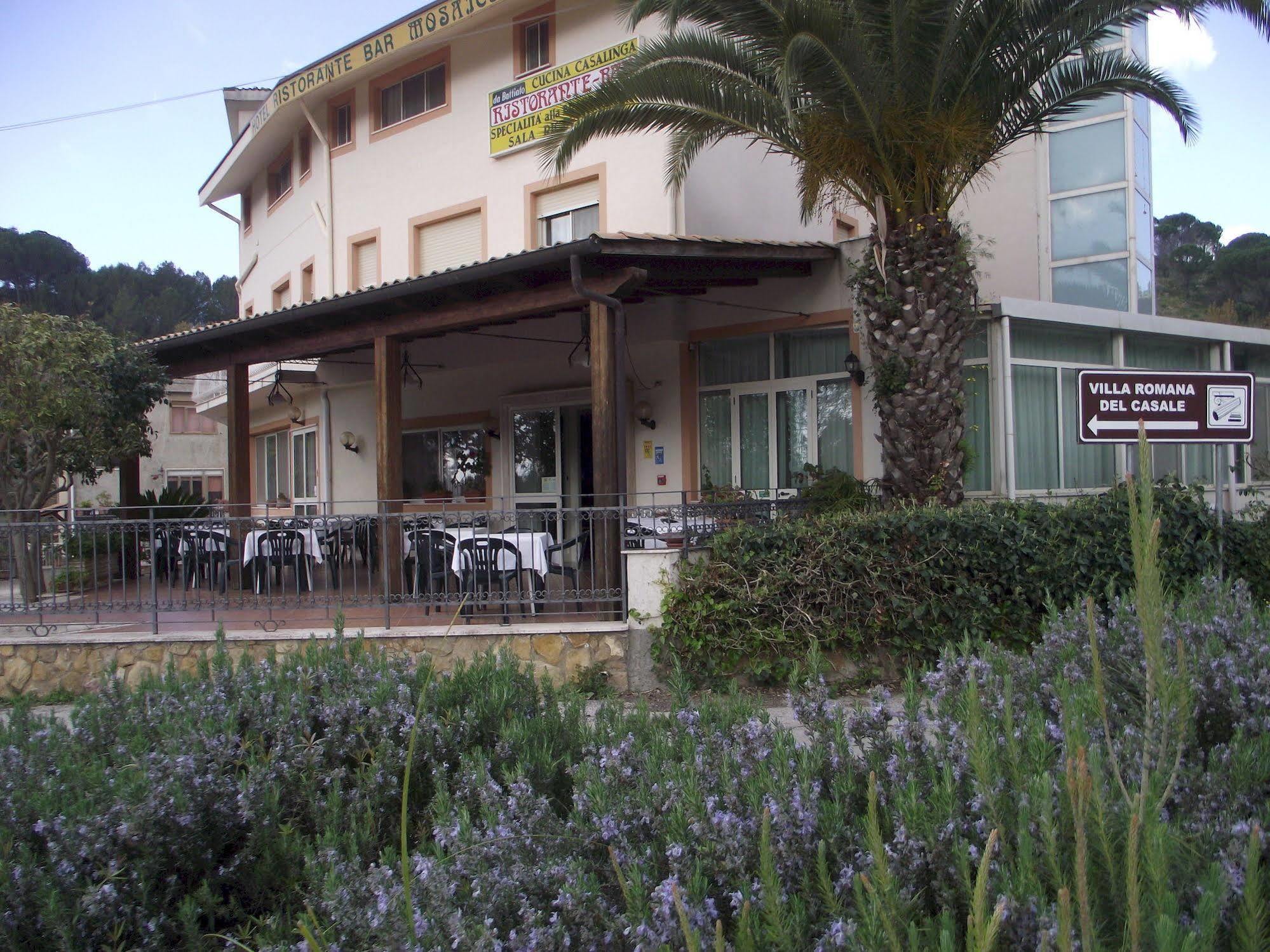 Hotel Ristorante Mosaici Piazza Armerina Exterior foto