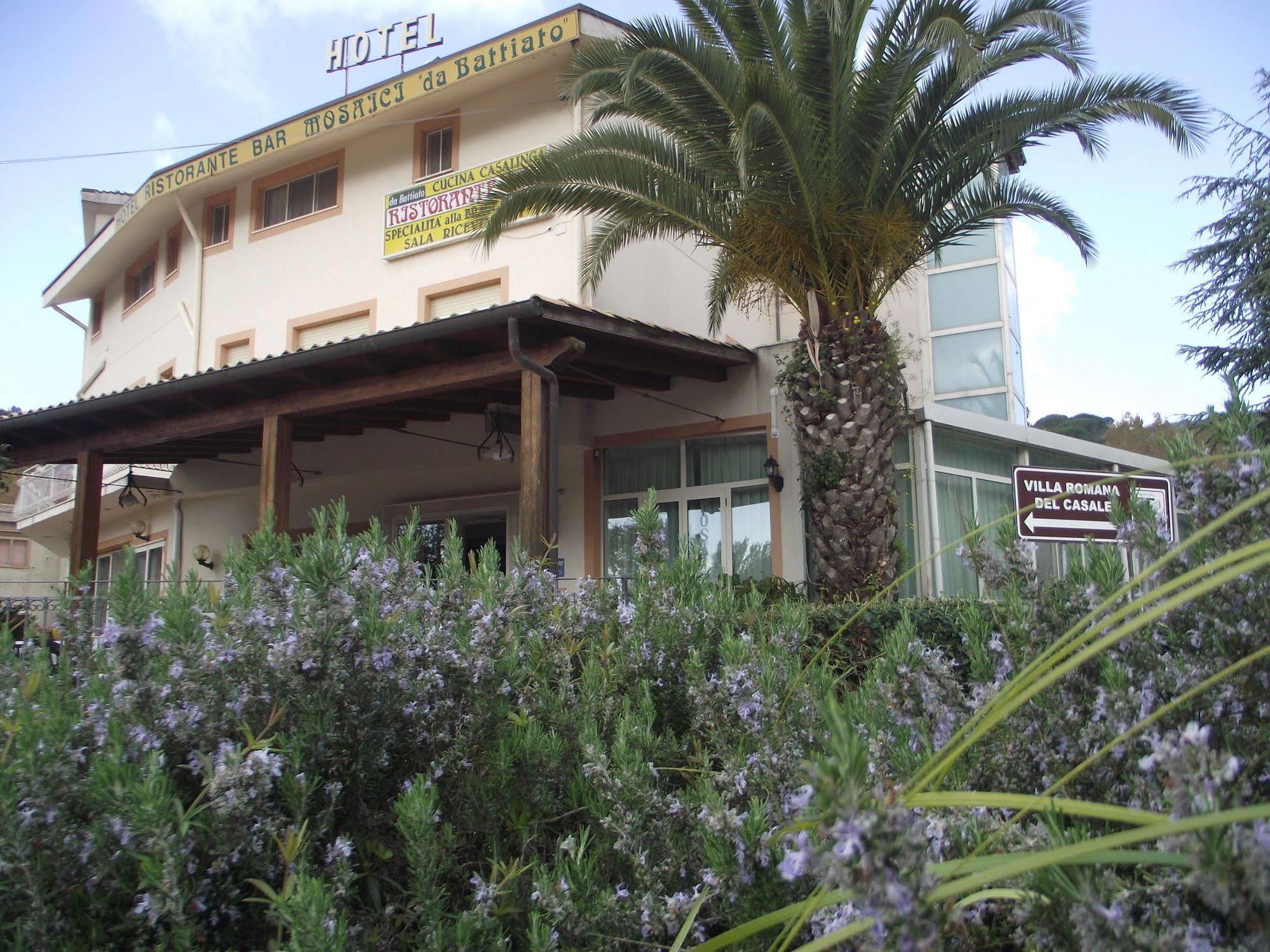 Hotel Ristorante Mosaici Piazza Armerina Exterior foto